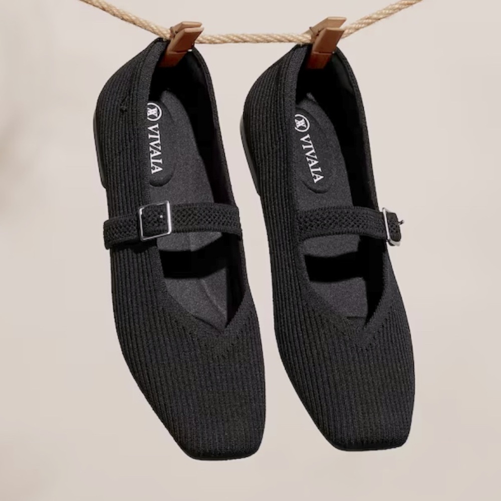 VIVAIA SQUARE TOE MARY JANE (WASHABLE) size 36.5